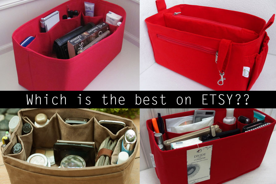 Which is the Most Popular Purse Organizer Inserts sold on ETSY | CloverSac